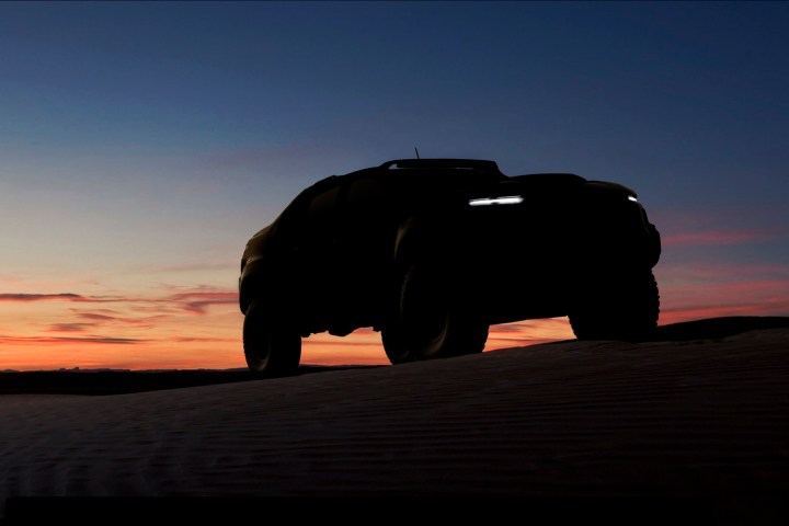 Chevrolet Colorado fuel-cell vehicle teaser