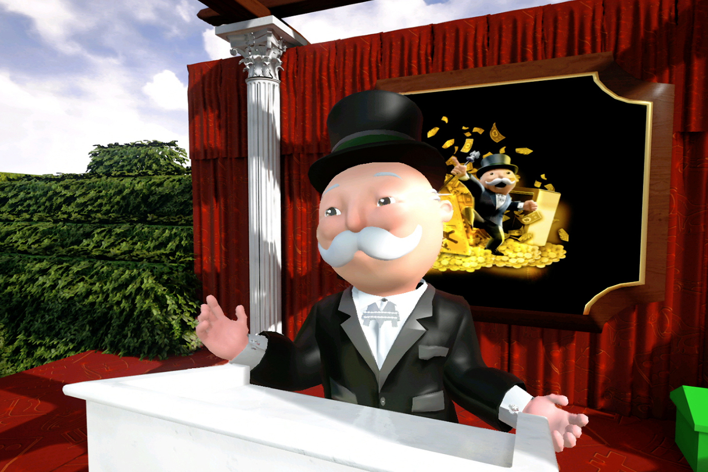 hasbro uses live animation of mr monopoly facebook  1