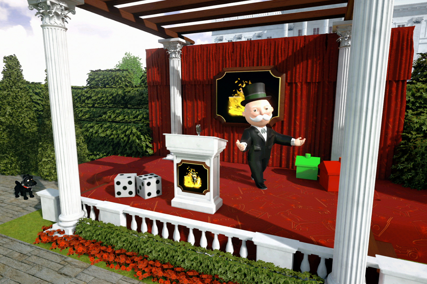 hasbro uses live animation of mr monopoly facebook  2