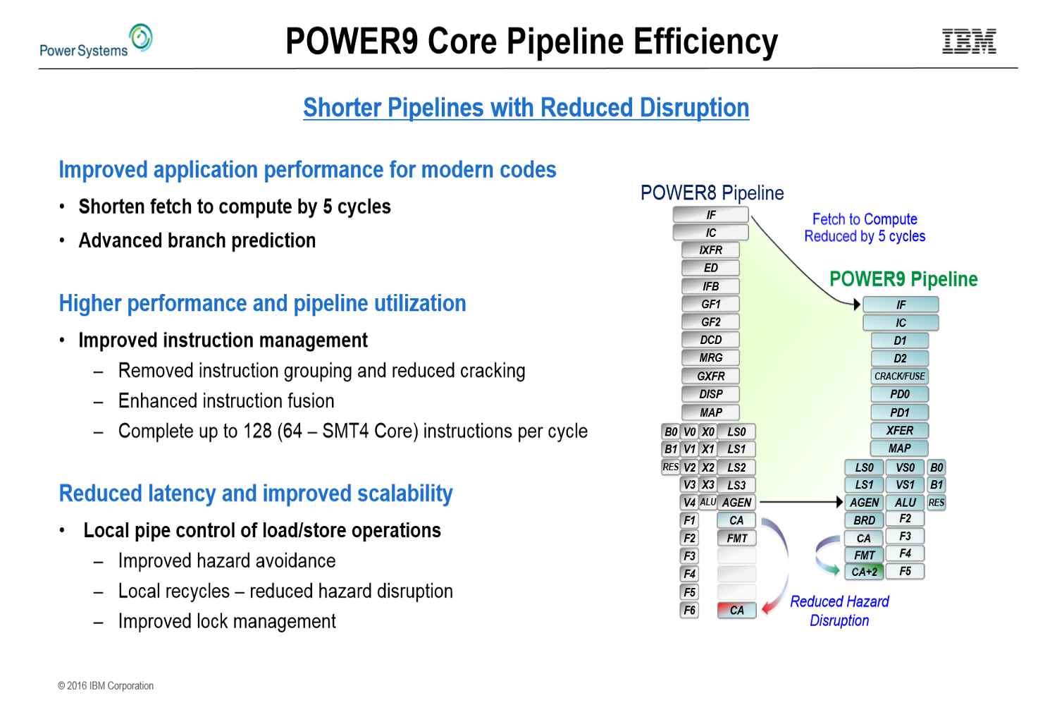 ibm power9 server processor architecture revealed hot chips 28 slide 4