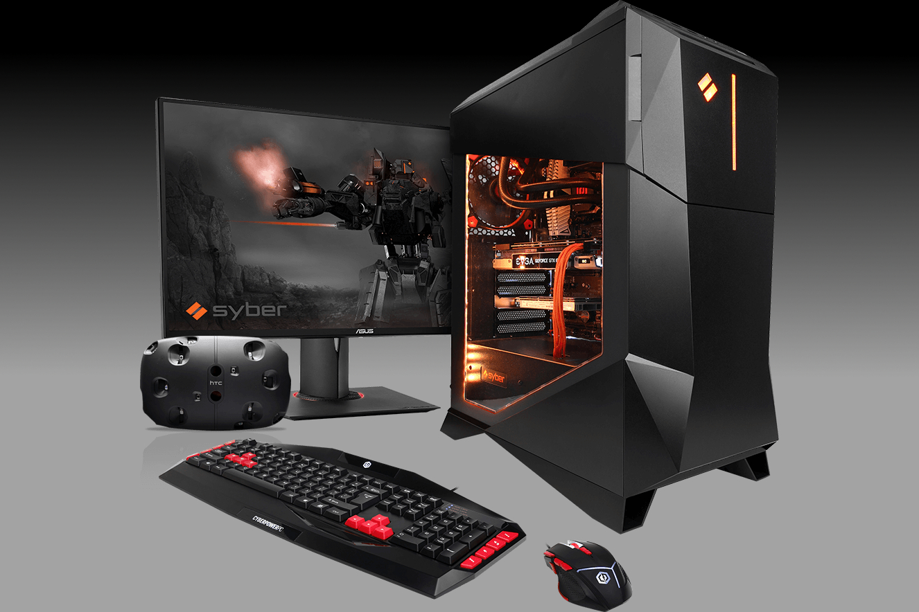 Syber Gaming Unleashes Four New Desktops For VR Gaming Digital Trends Syber Gaming M Series 