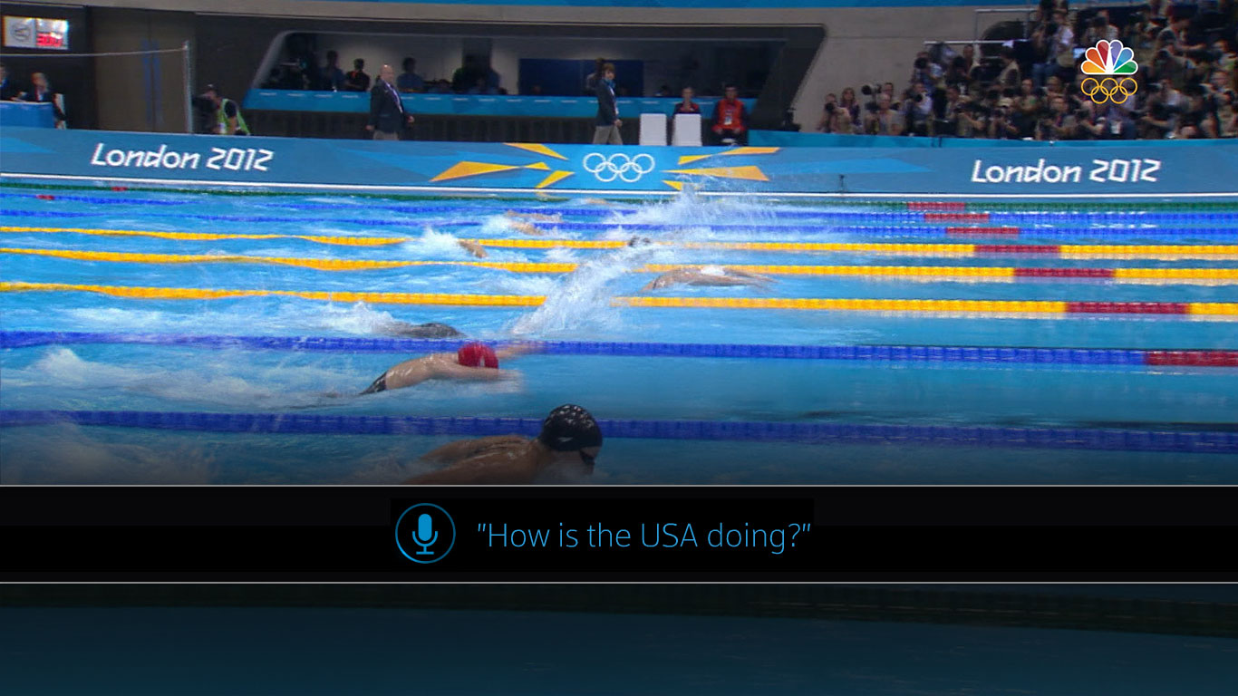 comcast x1 rio olympics 6000 hours internet streams broadcast voice remote  how is usa doing 3