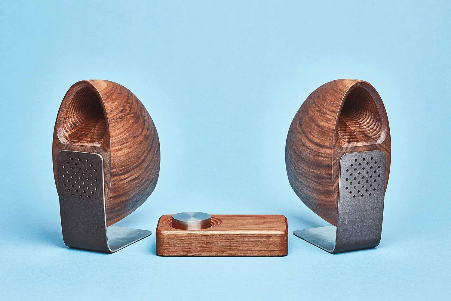 grovemade luxury speaker system announced wood speakers walnut gala a3