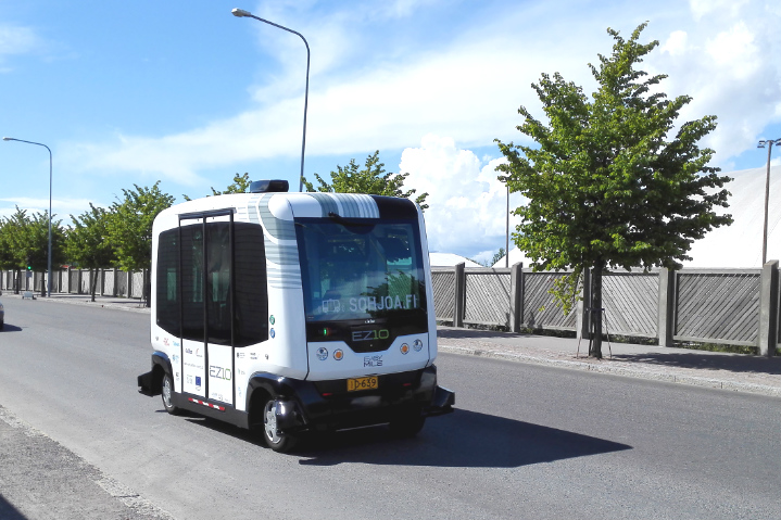 japan self driving bus elderly helsinki driverless