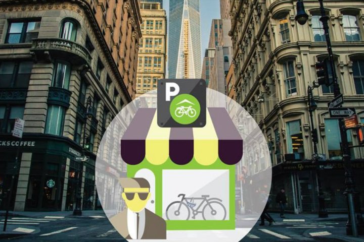 nookhub bike parking app feature