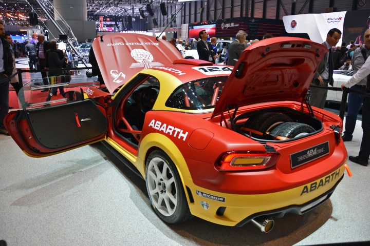 Abarth 124 Rally concept