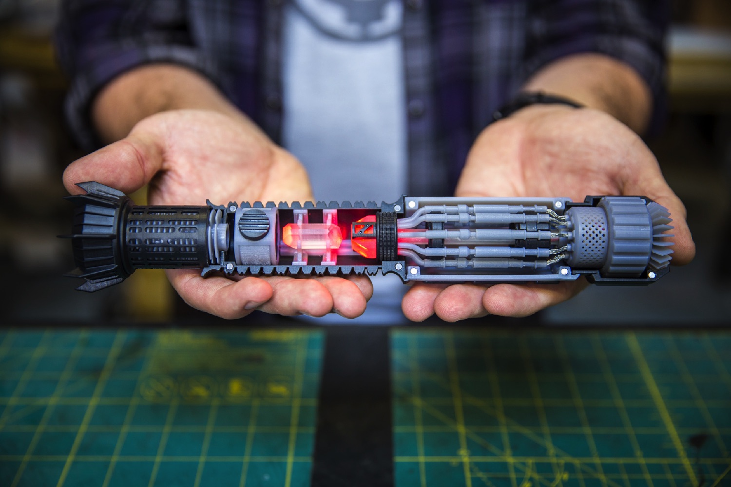 3d printed custom lightsaber saber beauty
