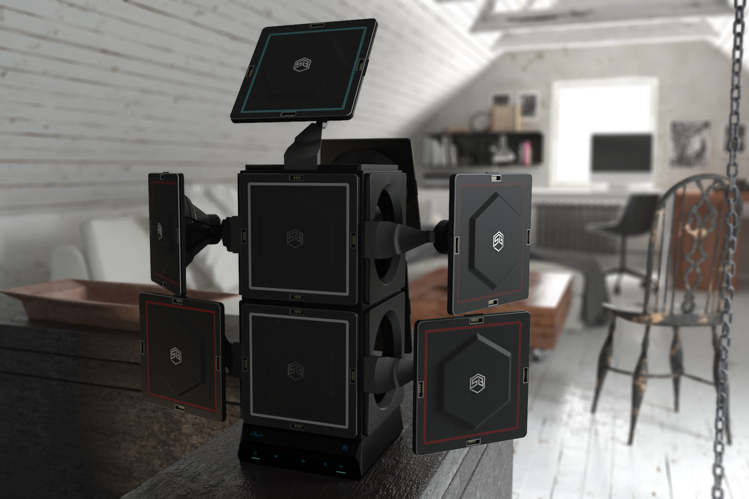 sonic blocks modular speaker system indiegogo 3