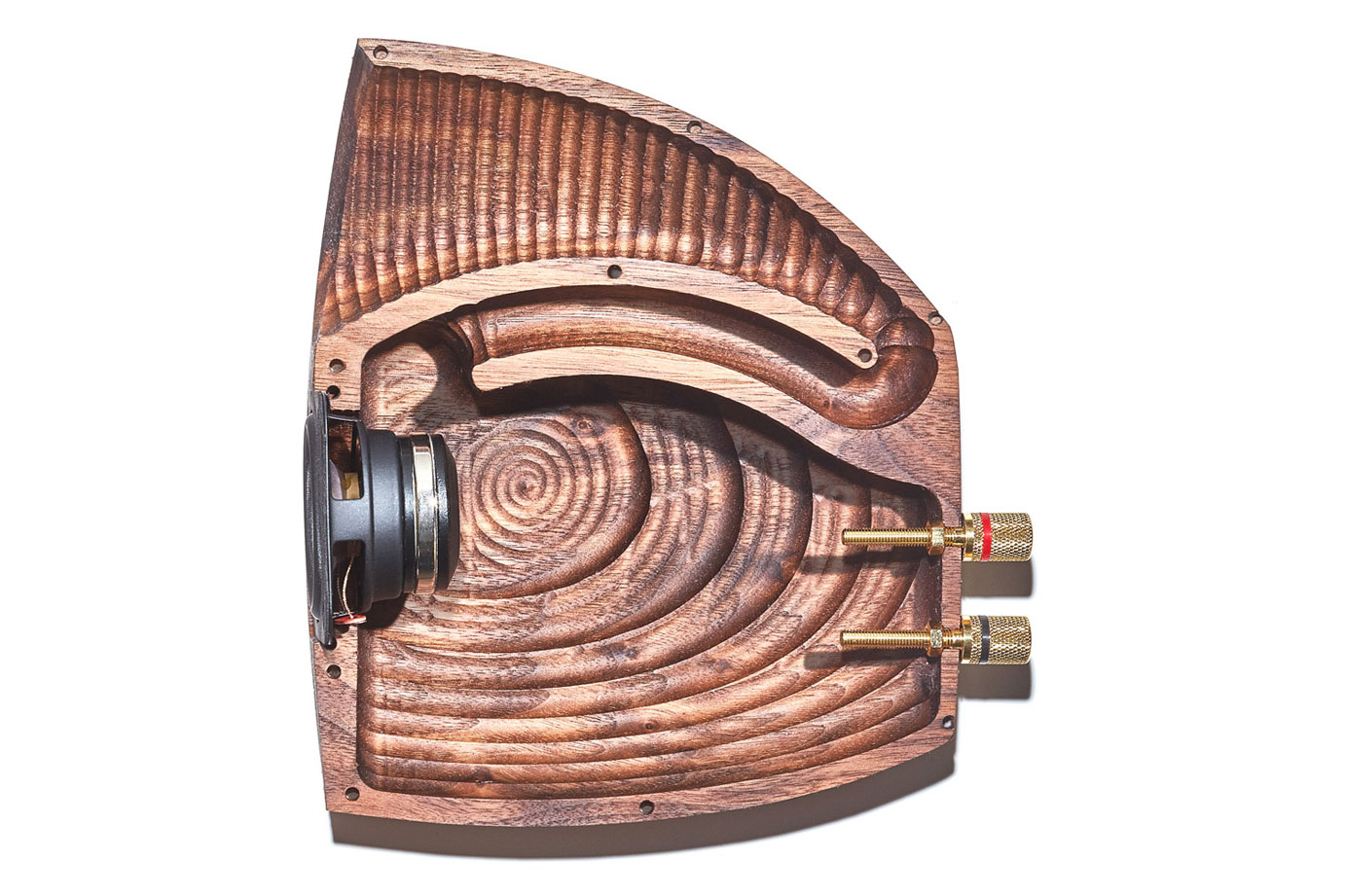 grovemade luxury speaker system announced walnut internals