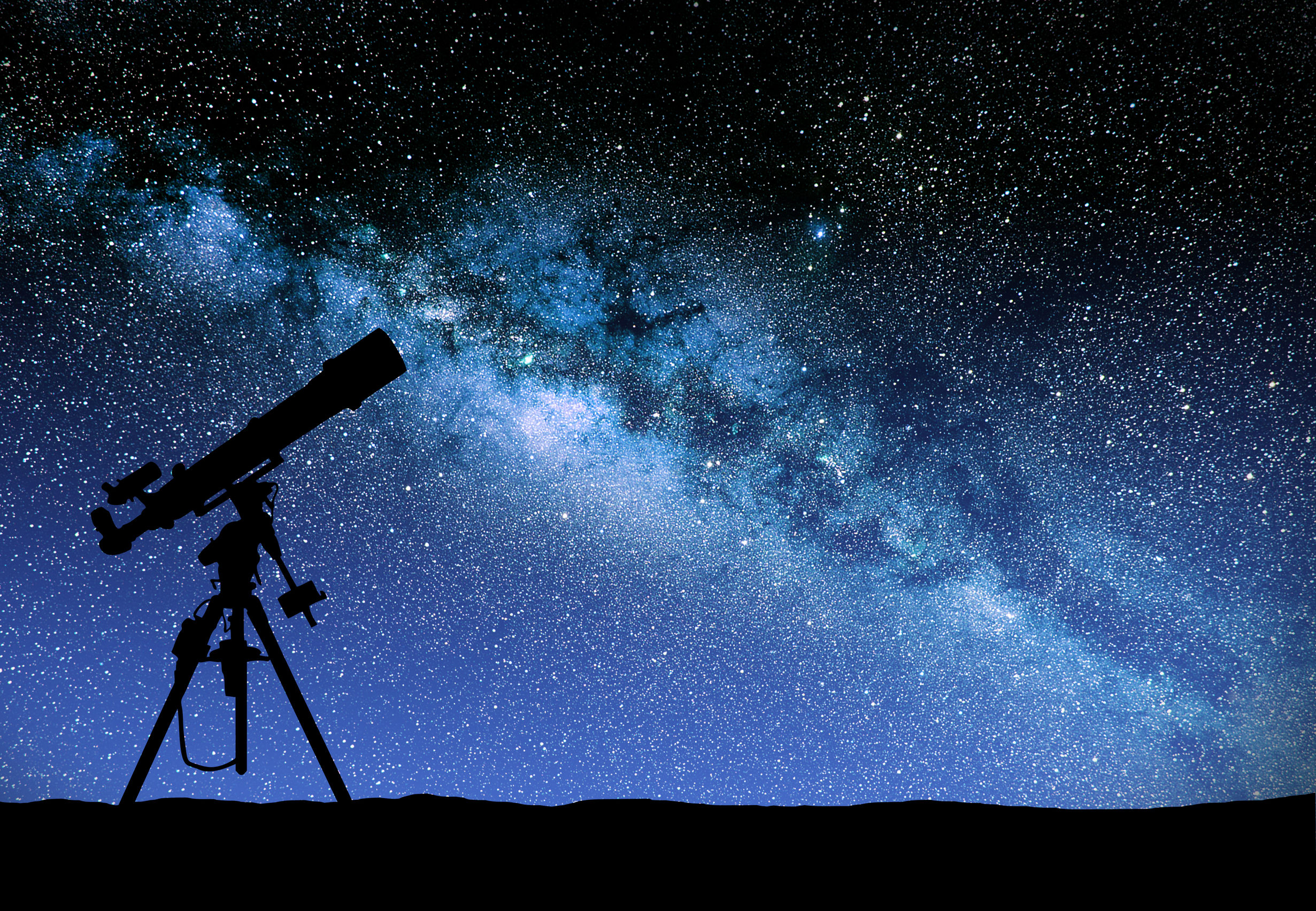 what is fermi paradox 30577768  illustration of a telescope watching the wilky way