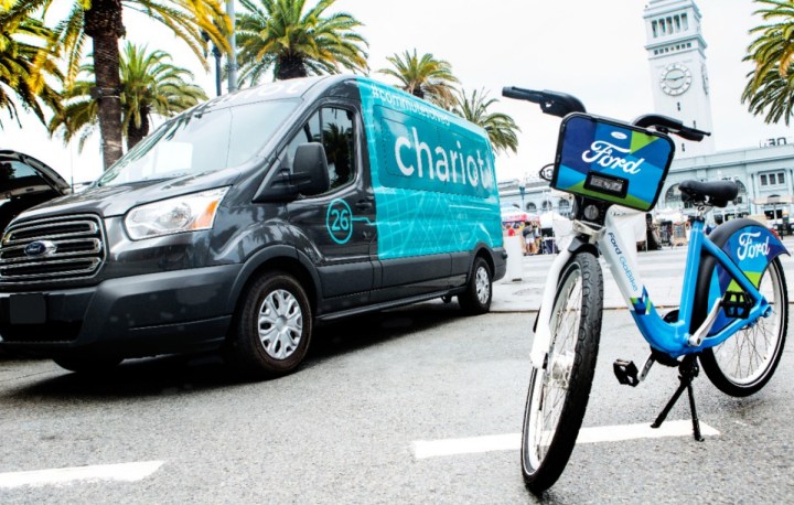 chariot halts operations ford and gobikes