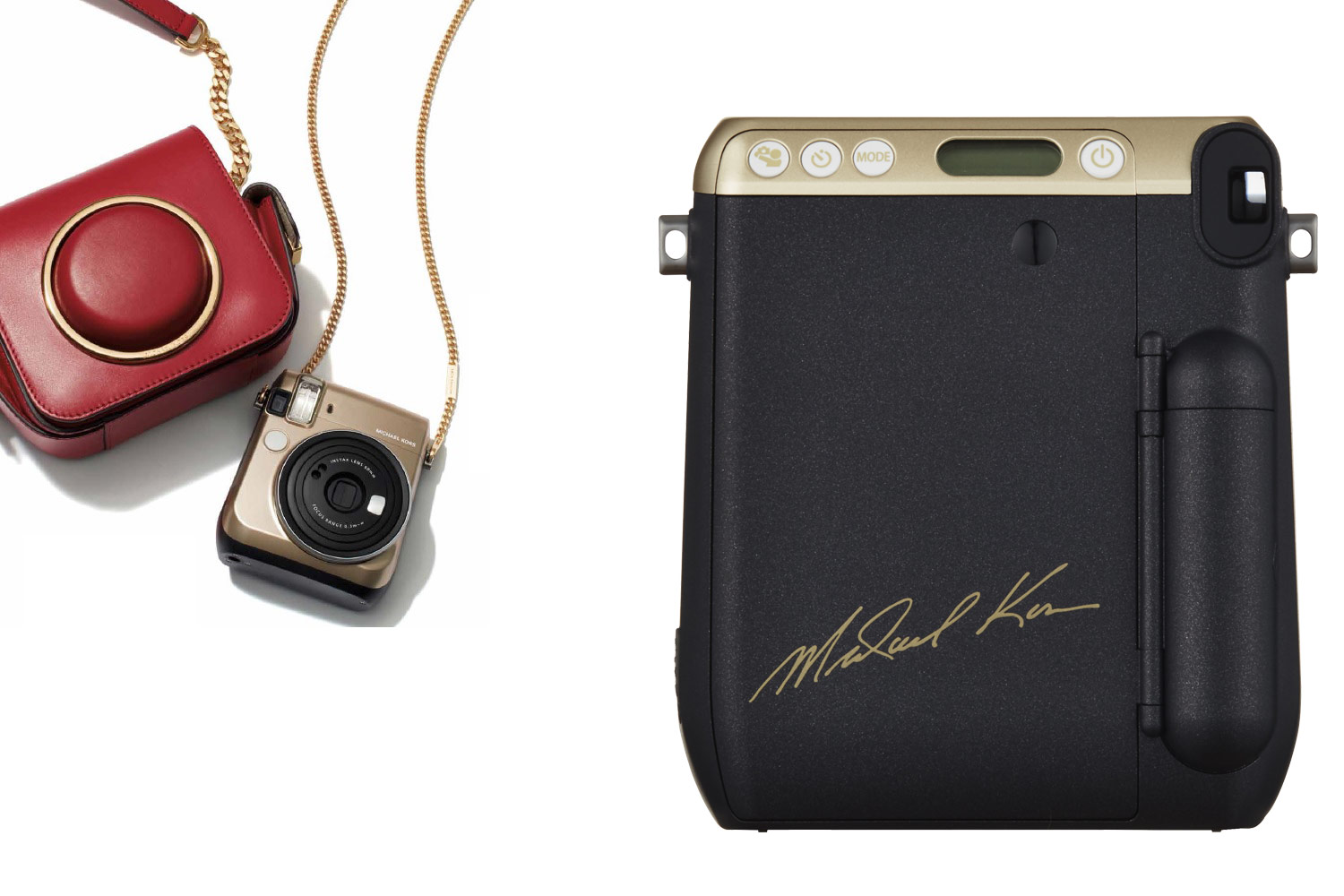 Fujifilm and Michael Kors Collaborate on Gold Instax Camera | Digital Trends