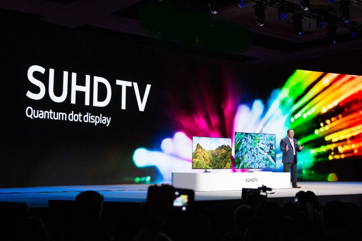 samsung says new quantum dots better than oled suhd tv dot display