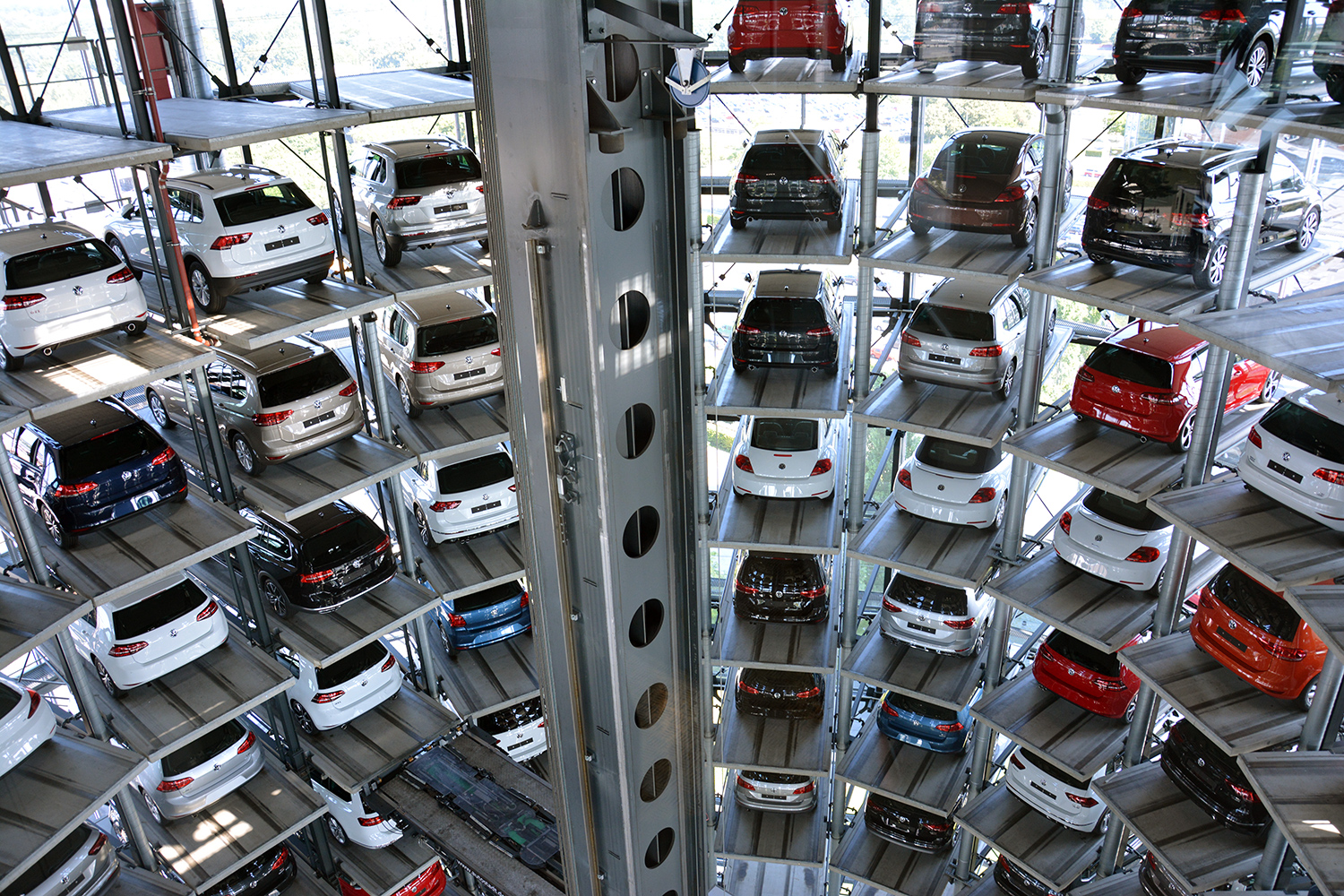 Volkswagen Car Towers