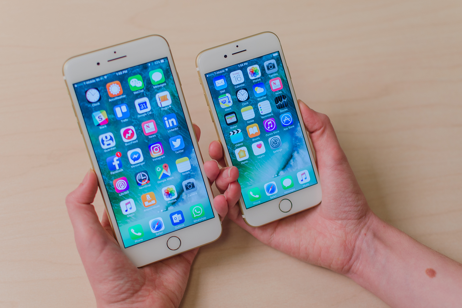 Apple iPhone 7 vs. iPhone 7 Plus | Smartphone Specs Comparison | Digital  Trends