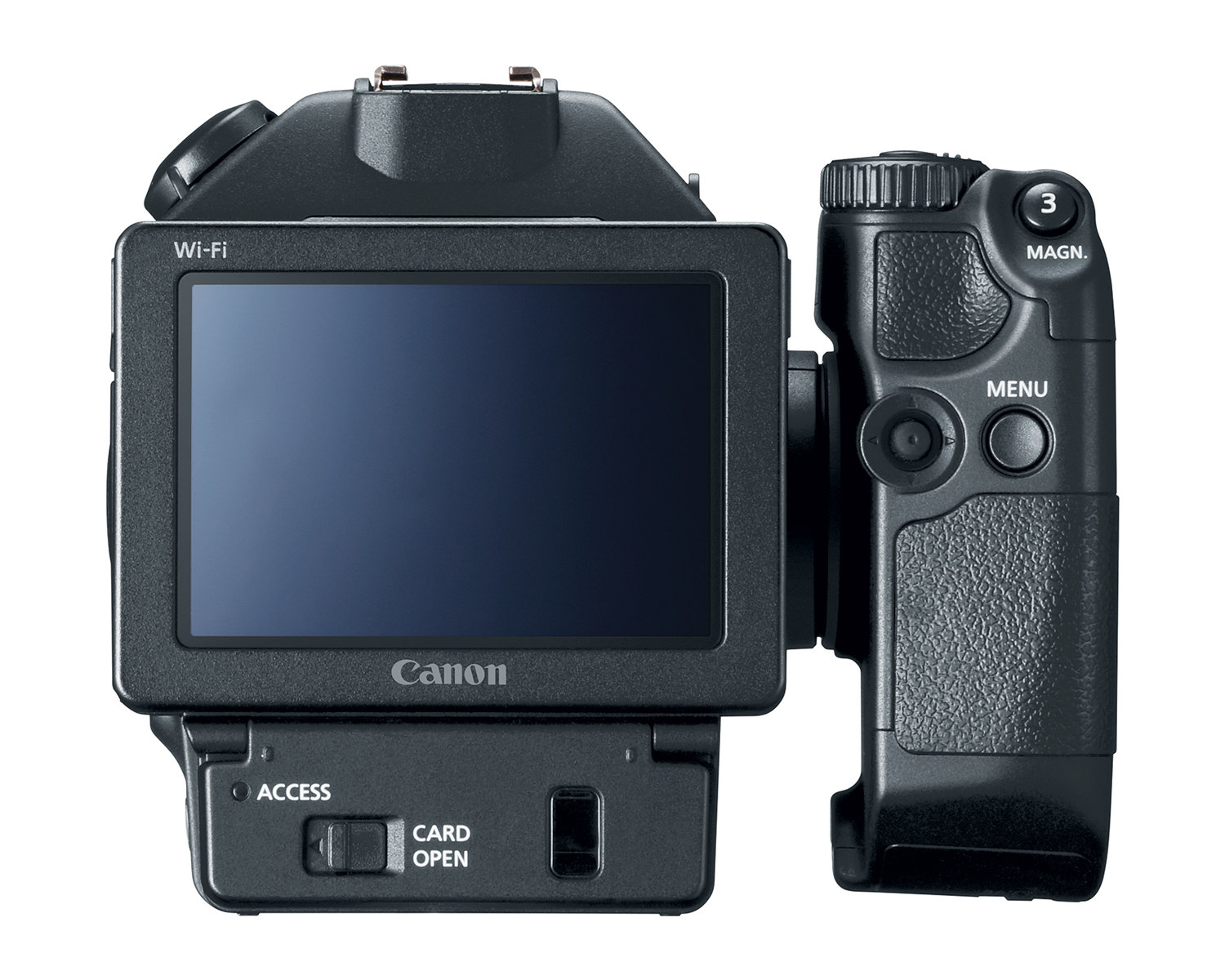 canon unveils c700 xc15 4k monitors camcorder back hires