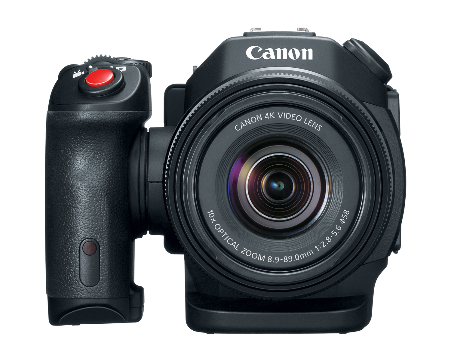 canon unveils c700 xc15 4k monitors camcorder front hires