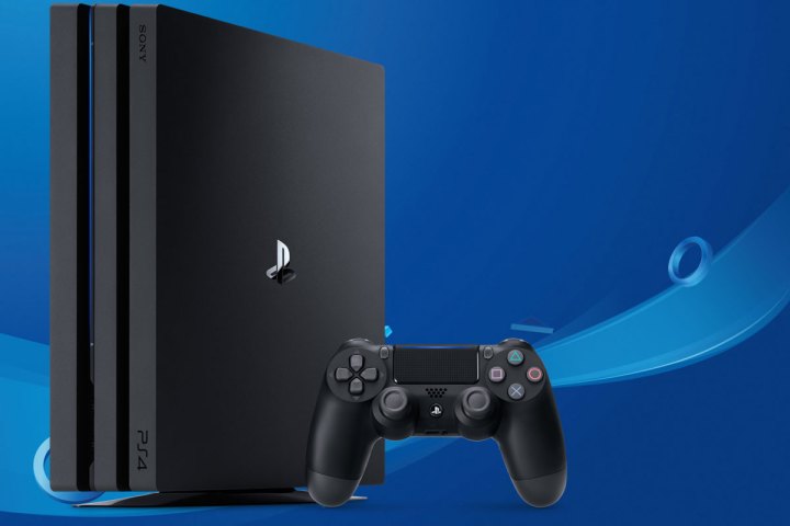 The PlayStation 4.