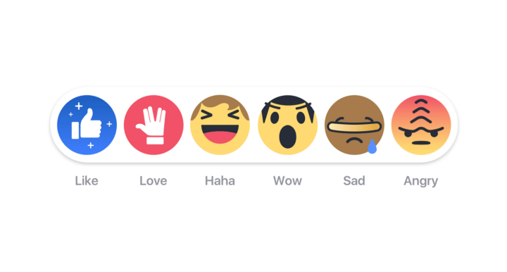 facebook star trek reactions emojis