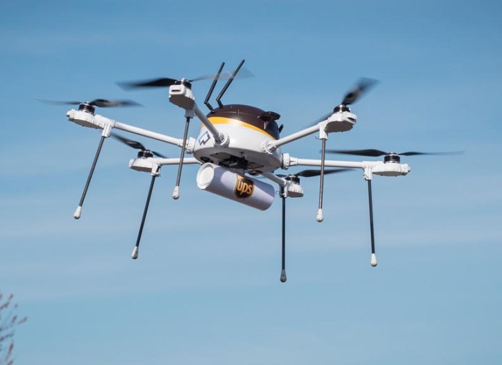 ups test drone deliveries cyphy partnership