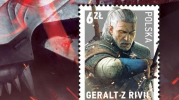 witcher stamps poland stamp