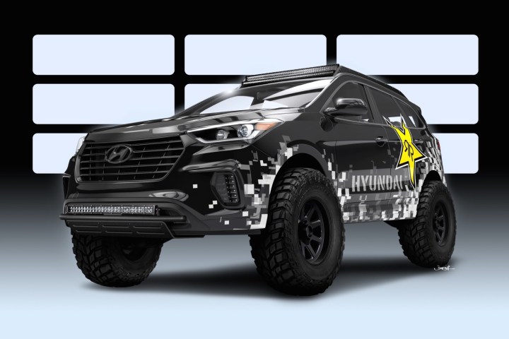 Hyundai Rockstar Santa Fe concept