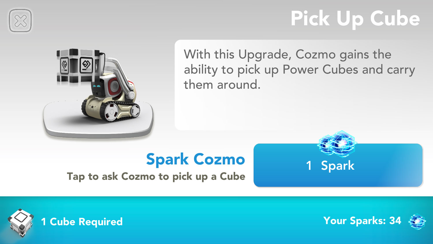 Cozmo's Sparks - Digital Dream Labs Knowledge Base