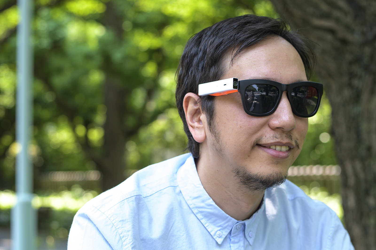 that google glass blink to shoot feature its headed any pair of glasses with blincam dsc4412