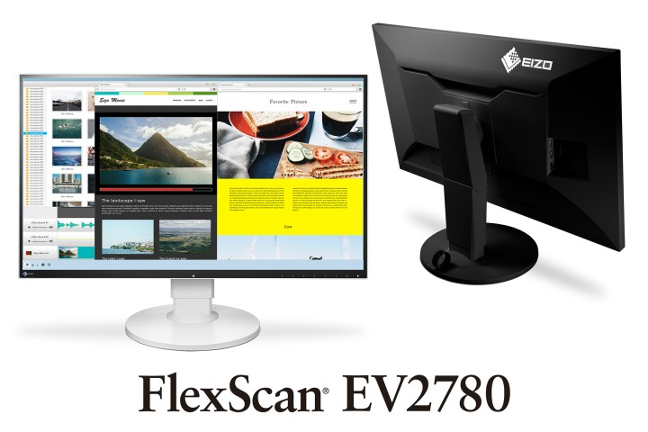 eizo ev2780 27 inch monitor usb type c flexscan