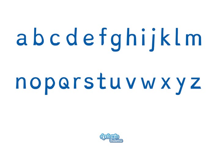 dyslexie font kickstarter lukeletters