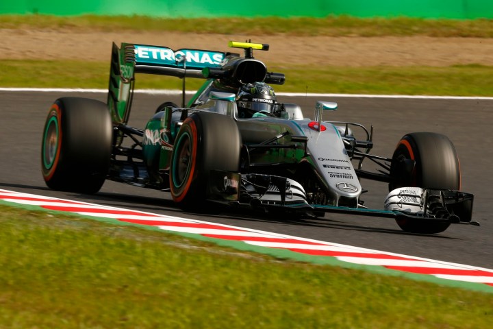 Mercedes-AMG F1 W07 Hybrid (Nico Rosberg, 2016 Japanese Grand Prix)