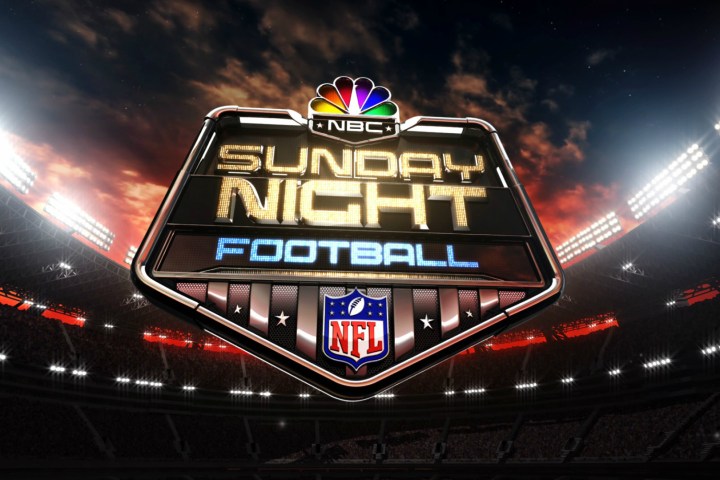 Logo of Sunday Night football.