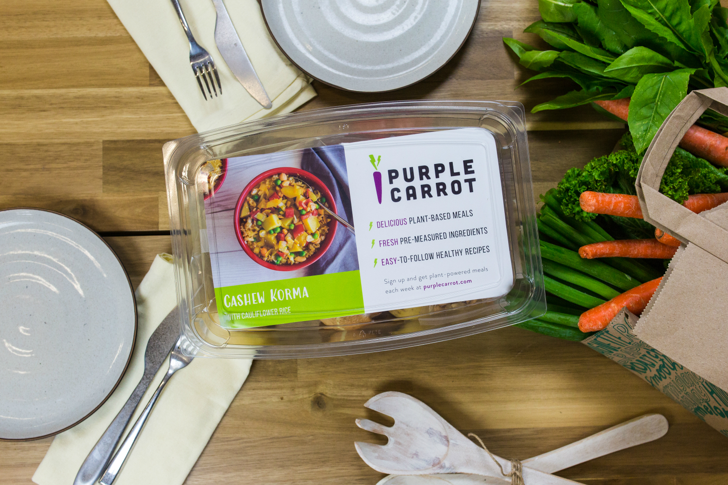 purple carrot whole foods market vegan meal kits kit