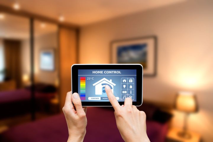 smart home security precautions 42356423  remote control system on a digital tablet or phone