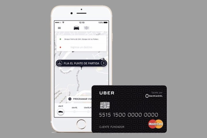uber bankaool debit card mastercard