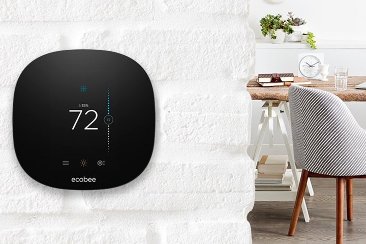 Ecobee3 Lite is installed at home.