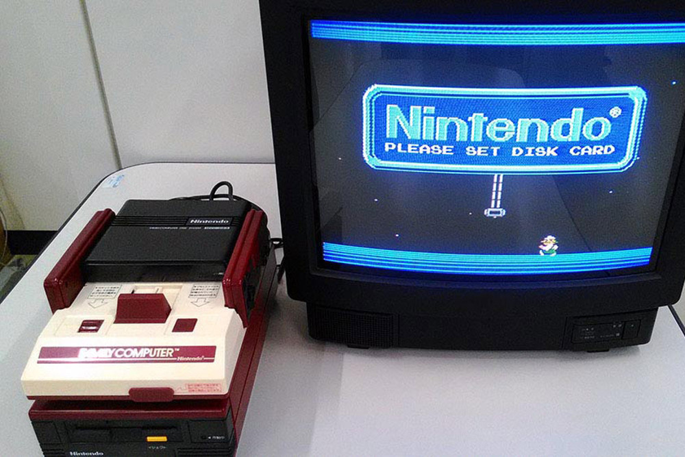 nintendo kyoto hq hardware collection famicom hooked up