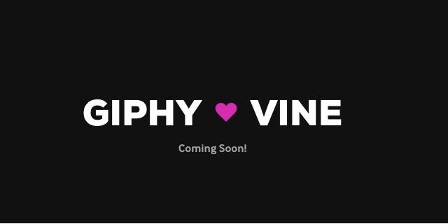 giphy creates vine conversion tool for gifs giphyvine pic
