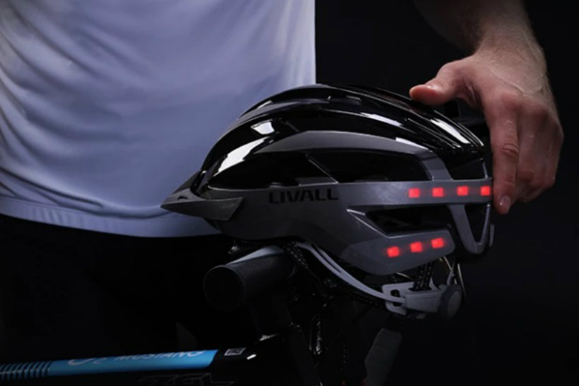 livall smart cycling helmet road and mountain v3 off handlebar