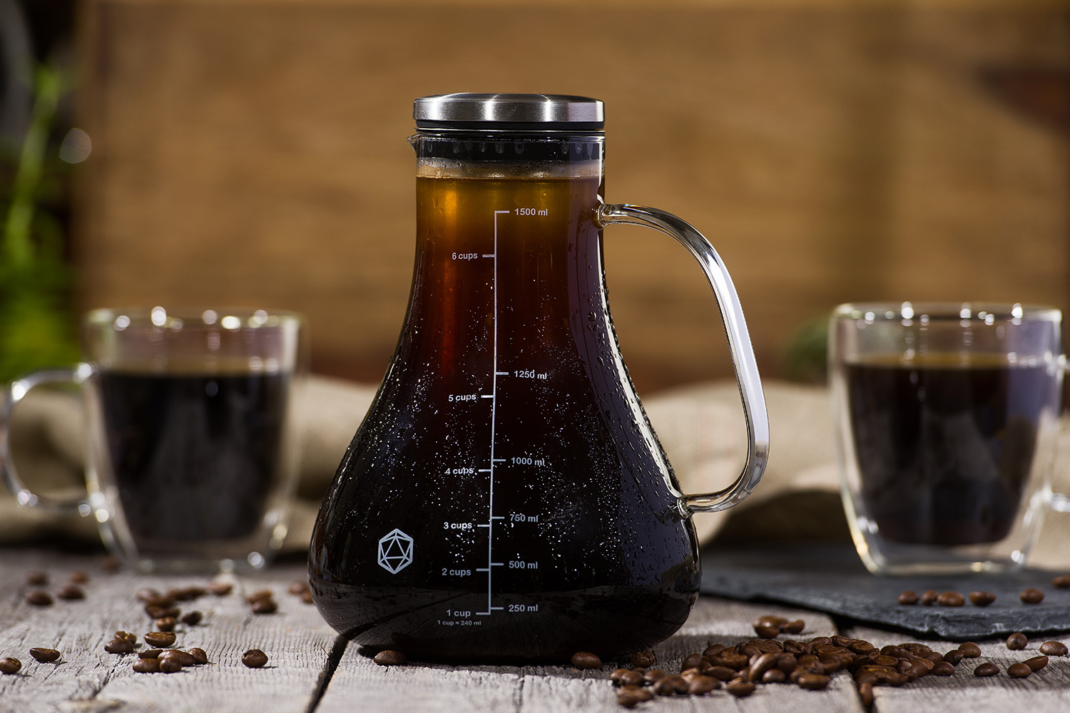 arctic cold brew system launches on kickstarter with thermal mugs