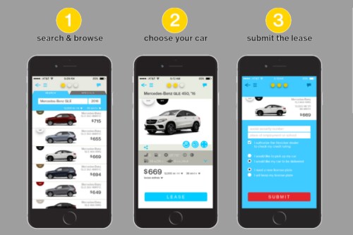 honcker car lease app leasing