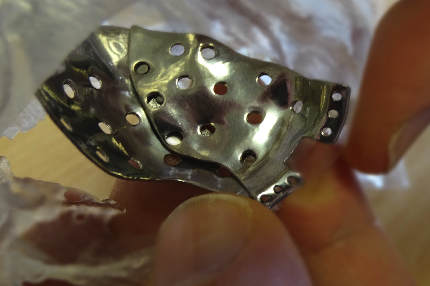 titanium implants 3d printing implant closeup