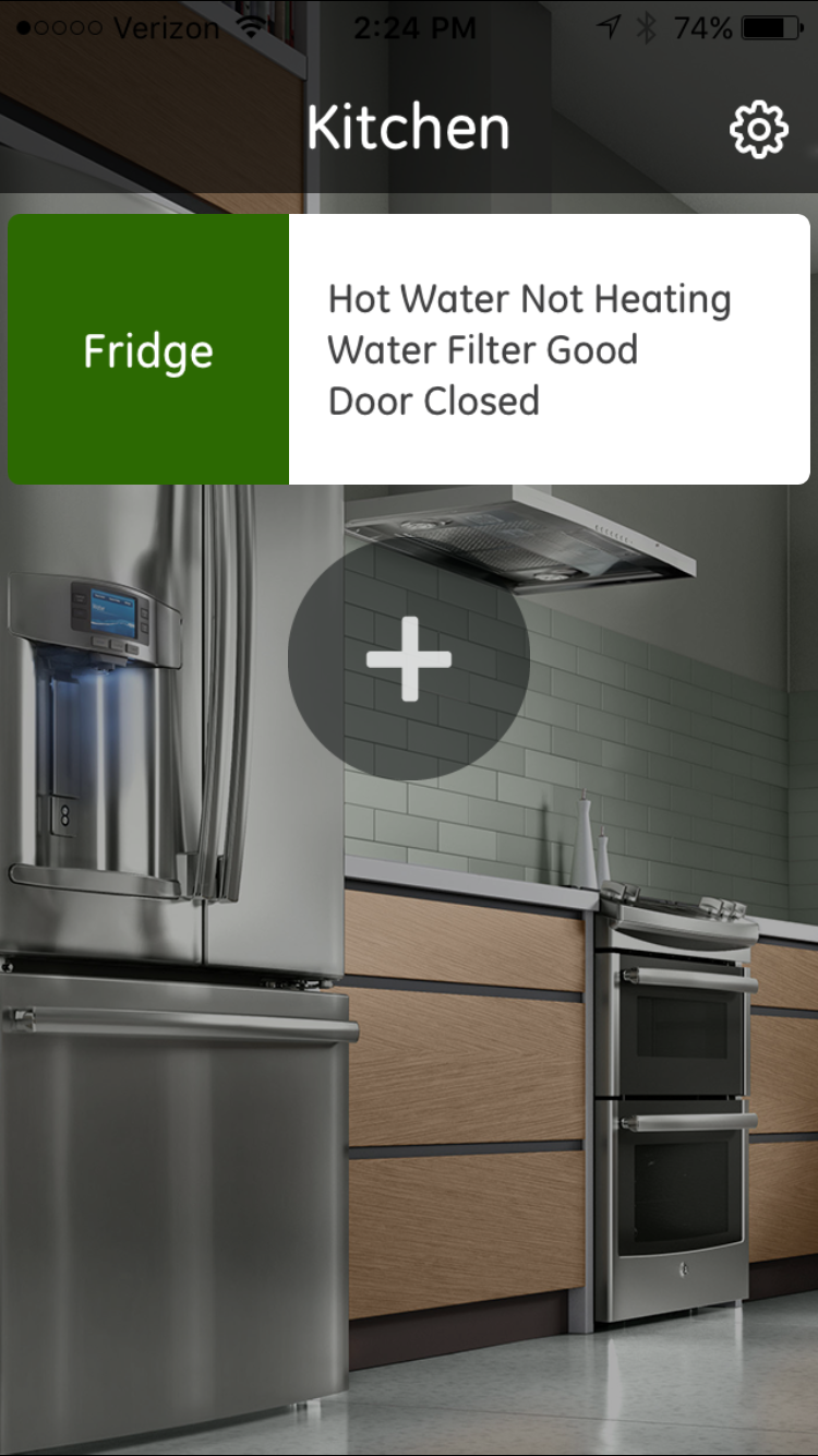 GE Profile Series Refrigerator with 