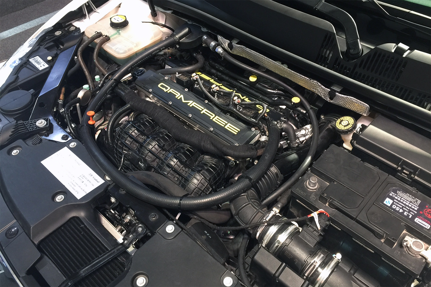 Koenigsegg QamFree Engine