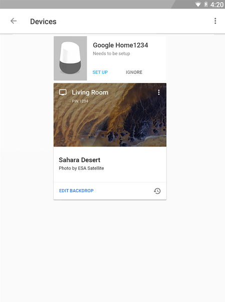 Google Chromecast Ultra Review Home 앱 4