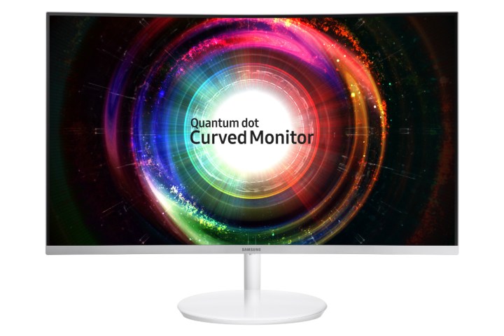 samsung introduces ch711 quantum dot monitor 001 c27h711 front white