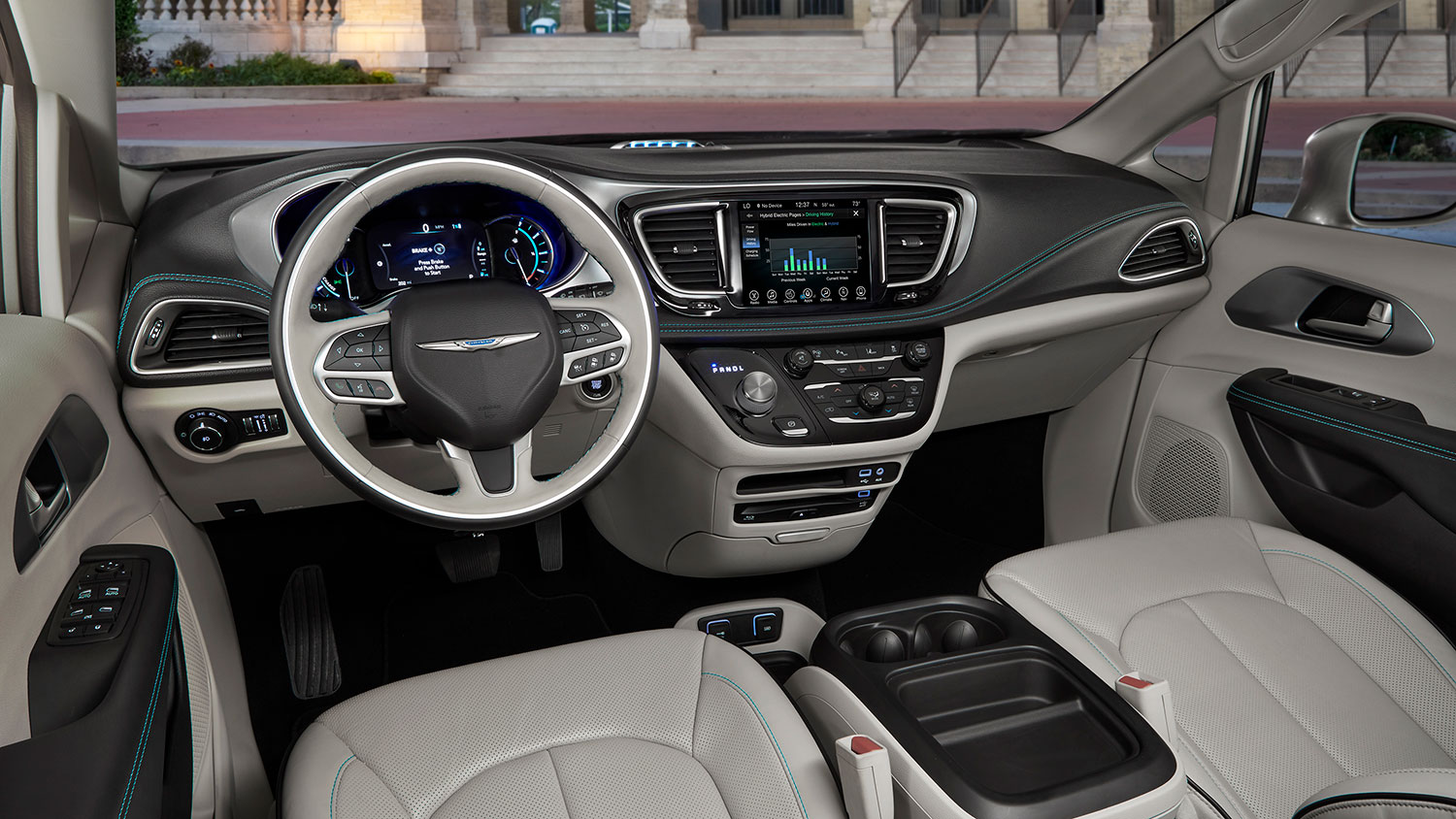 2017 Chrysler Pacifica Hybrid minivan Waymo Self-driving Test Fleet