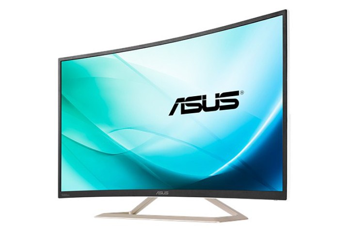 asus curved monitors early january gaming 144hz va326h