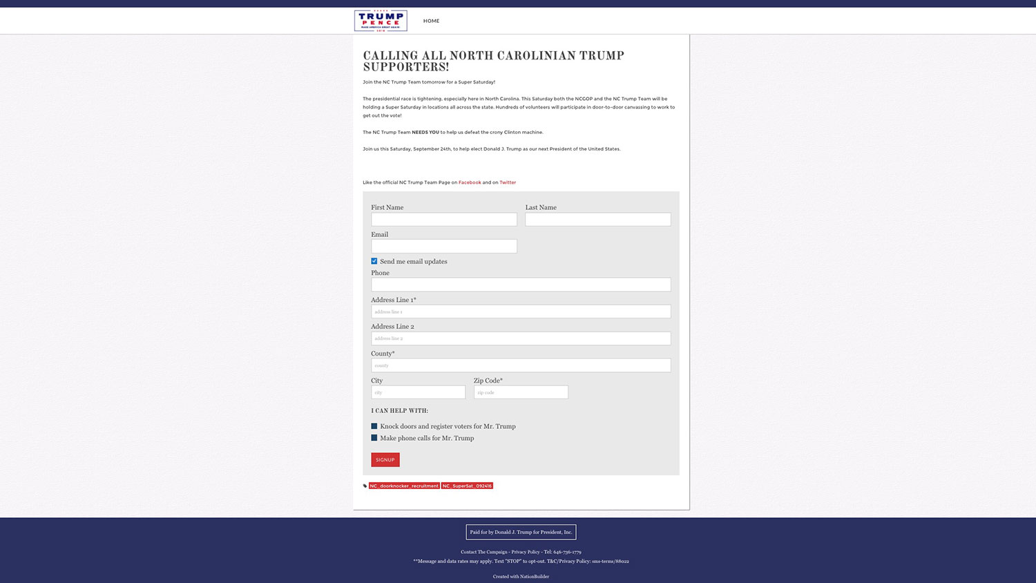 the political software used by trump and brexit campaign donaldtrump nationbuilder 0013