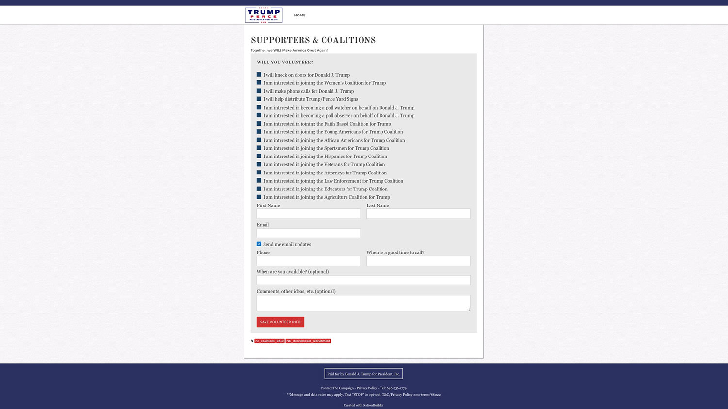 the political software used by trump and brexit campaign donaldtrump nationbuilder 0014